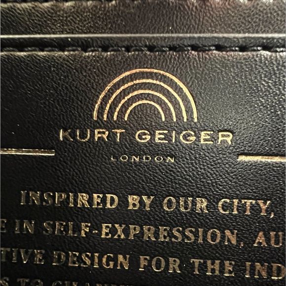 NWT Kurt Geiger London Shoreditch Small Leather & Genuine Calf Hair Shoulder Bag - Picture 16 of 17